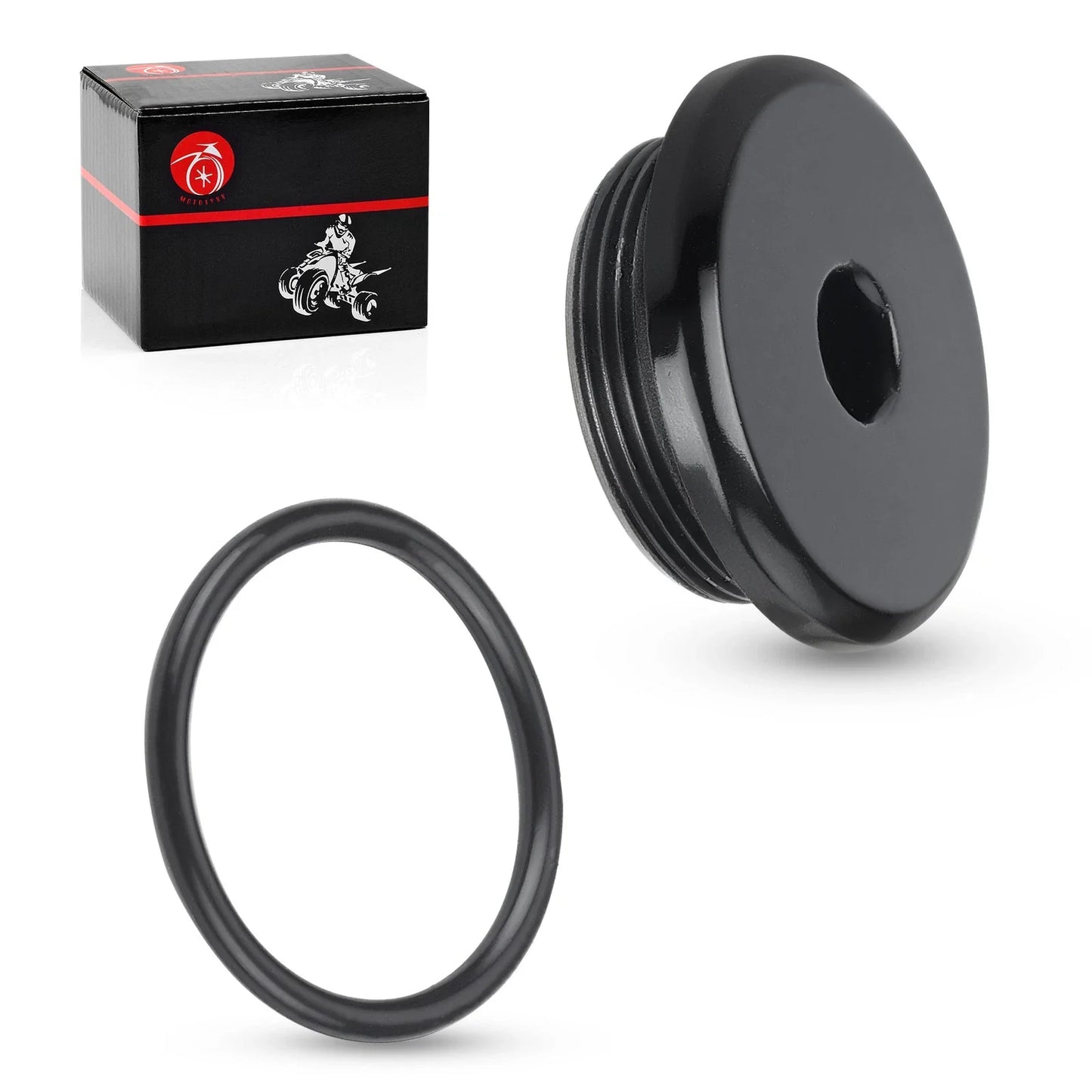 Black Crankcase Cover Plug O Ring for Suzuki GSX-R1000/GSX-R750/600 (2000–2012)