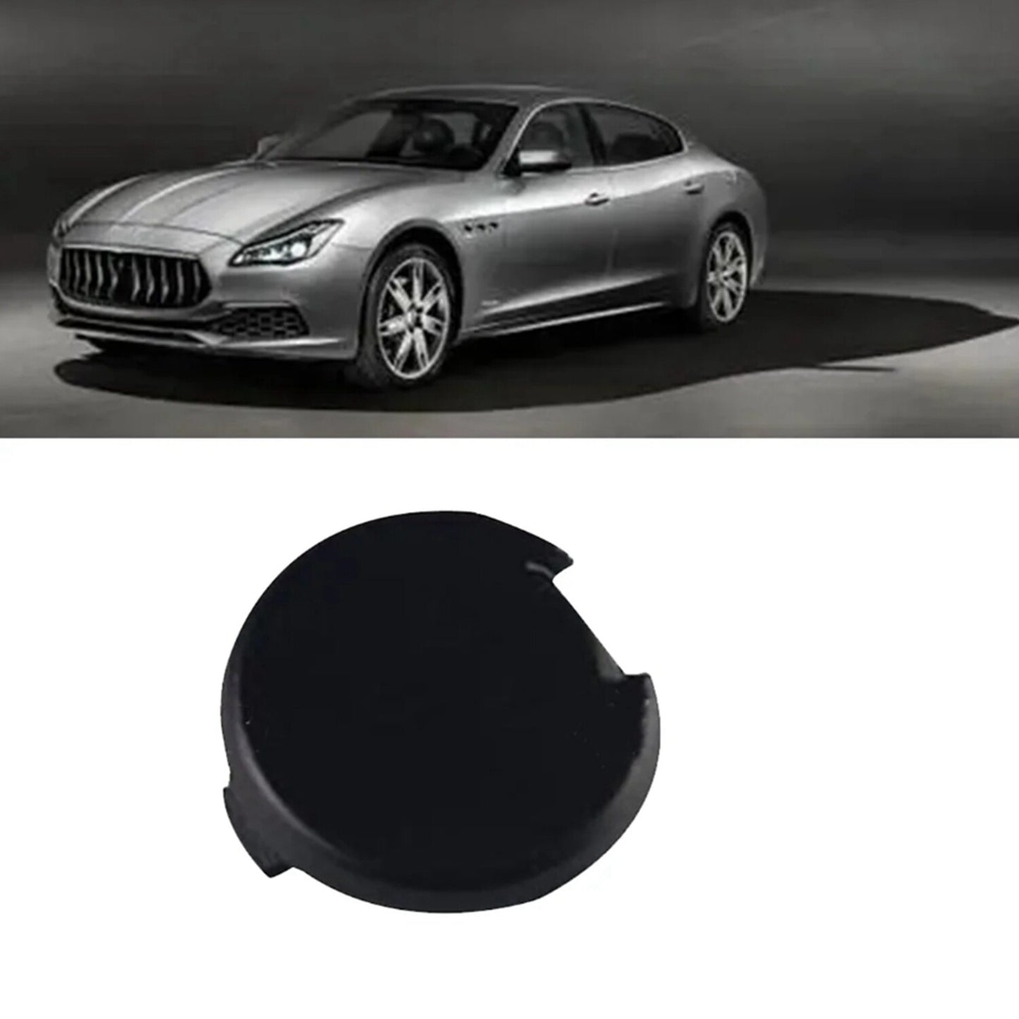 Front Bumper Tow Hook Cover Trim for Maserati Quattroporte (2014–2020)