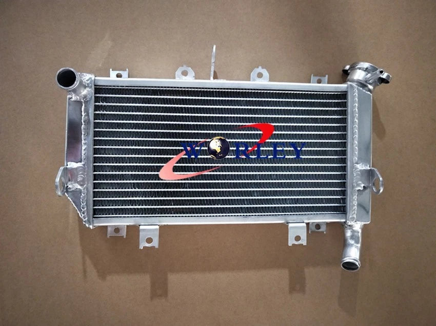 3-Row Aluminum Radiator for Kawasaki Ninja 400 (2018–2022)