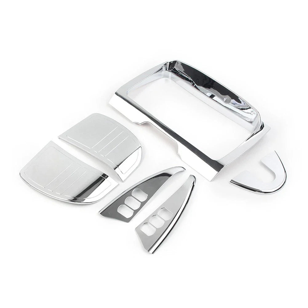 Tri Line Gauge Stereo Accent Set for Harley Touring Electra Glide (2014-2022)