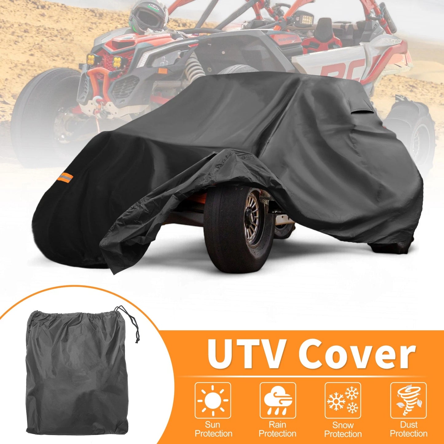 Waterproof UTV Cover for Can-Am Maverick X3 RS Turbo (2017–2023)