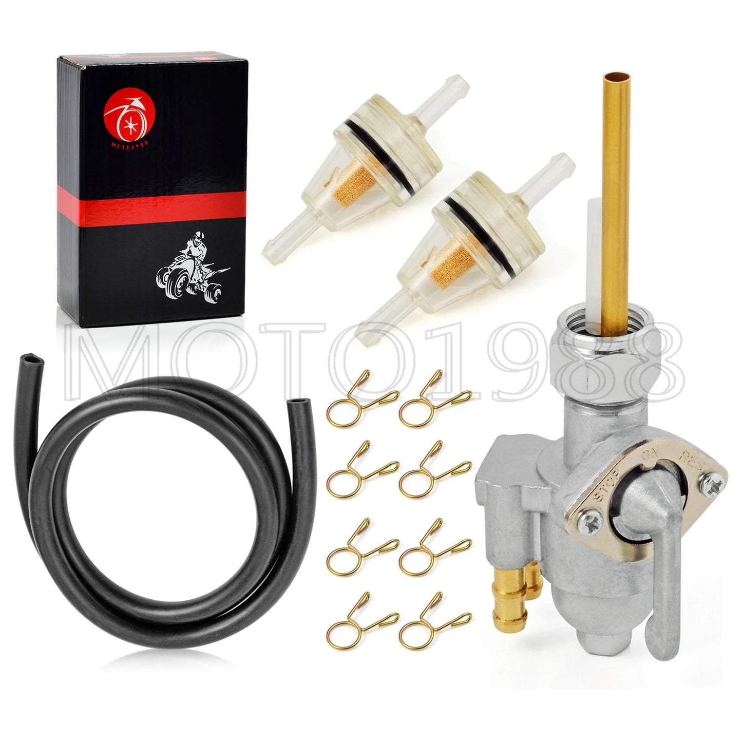 Fuel Tank Valve Petcock Kit for Honda CL175/CB350/CL350/SL350/CB360/CB450/CL450 (1969–1974)