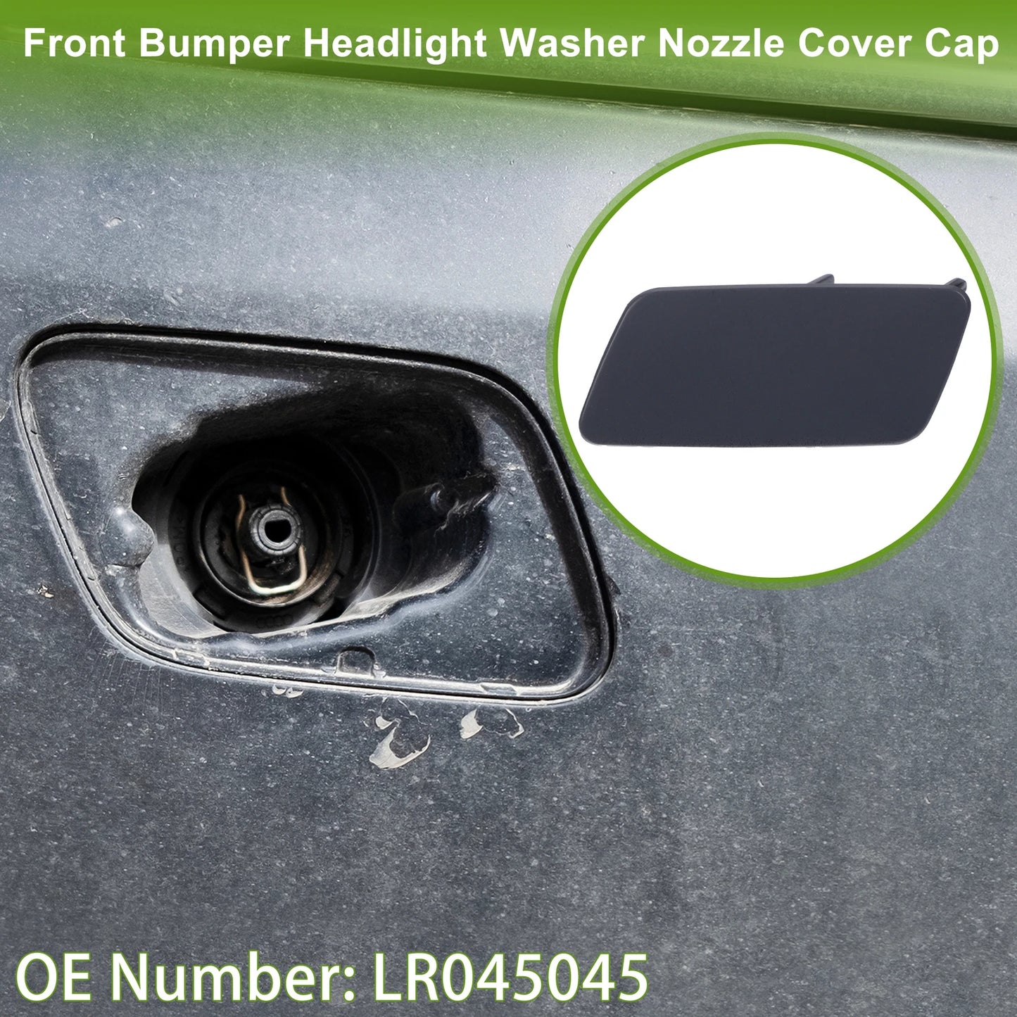 Front Left Washer Nozzle Cover Cap No.LR045045 for Land Rover Range Rover Sport (2005–2013)