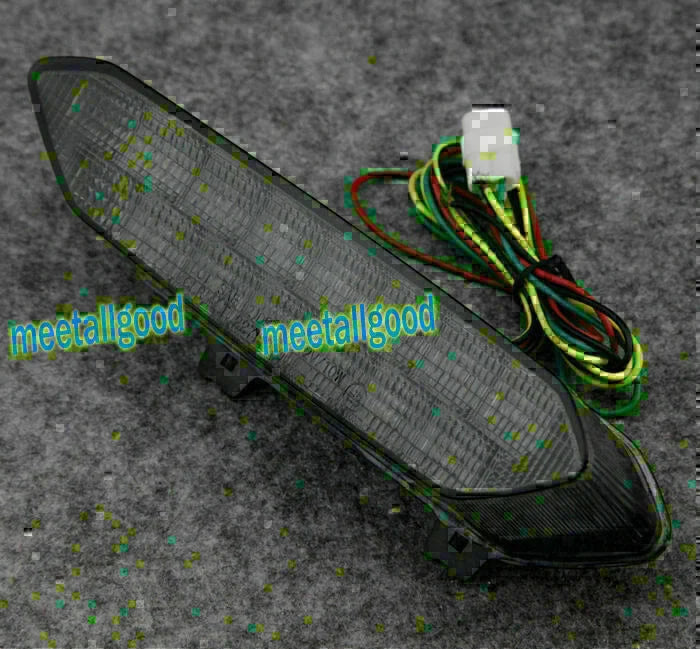Smoke LED Brake Tail Light Rear Turn Signals for Yamaha YZF R1 (2002-2003)
