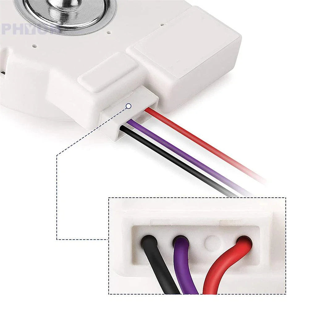 12V Freezer Fan Motor for Midea BCD-330WTV (2010-2023)