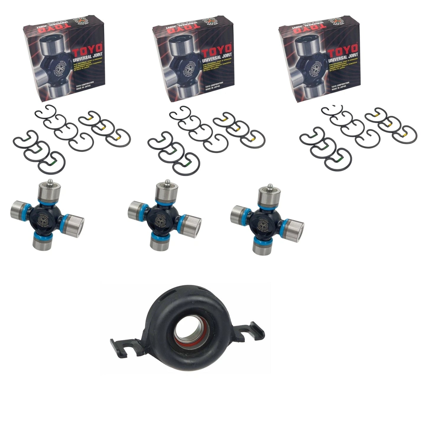 Centre Bearing and Universal Joint for Mazda BT50 UN | Ford Ranger PJ PK (2006–2011)