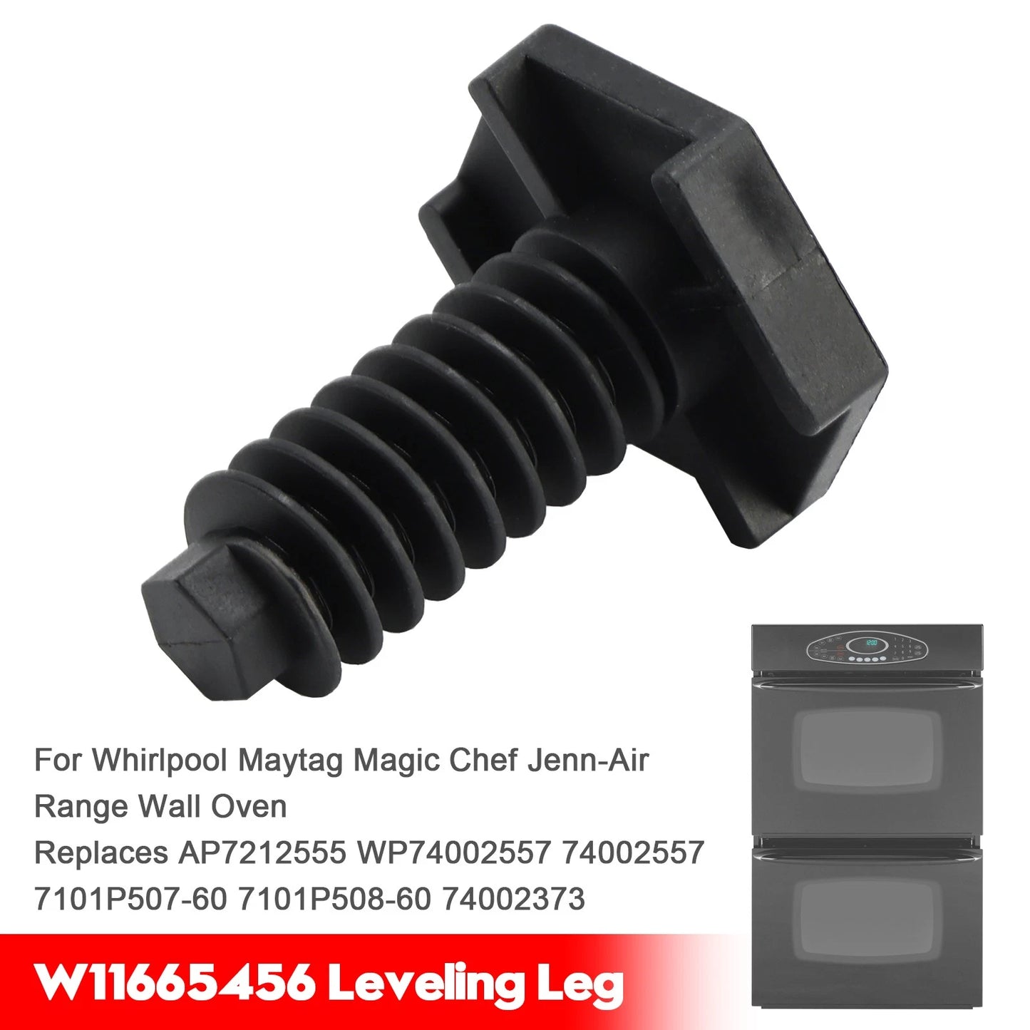 Leveling Leg for Maytag Magic Chef Jenn-Air Range Wall Oven (W11665456)