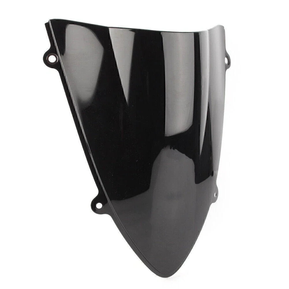 Double Bubble Windshield for Kawasaki Ninja 250R EX250 (2008-2012) Black