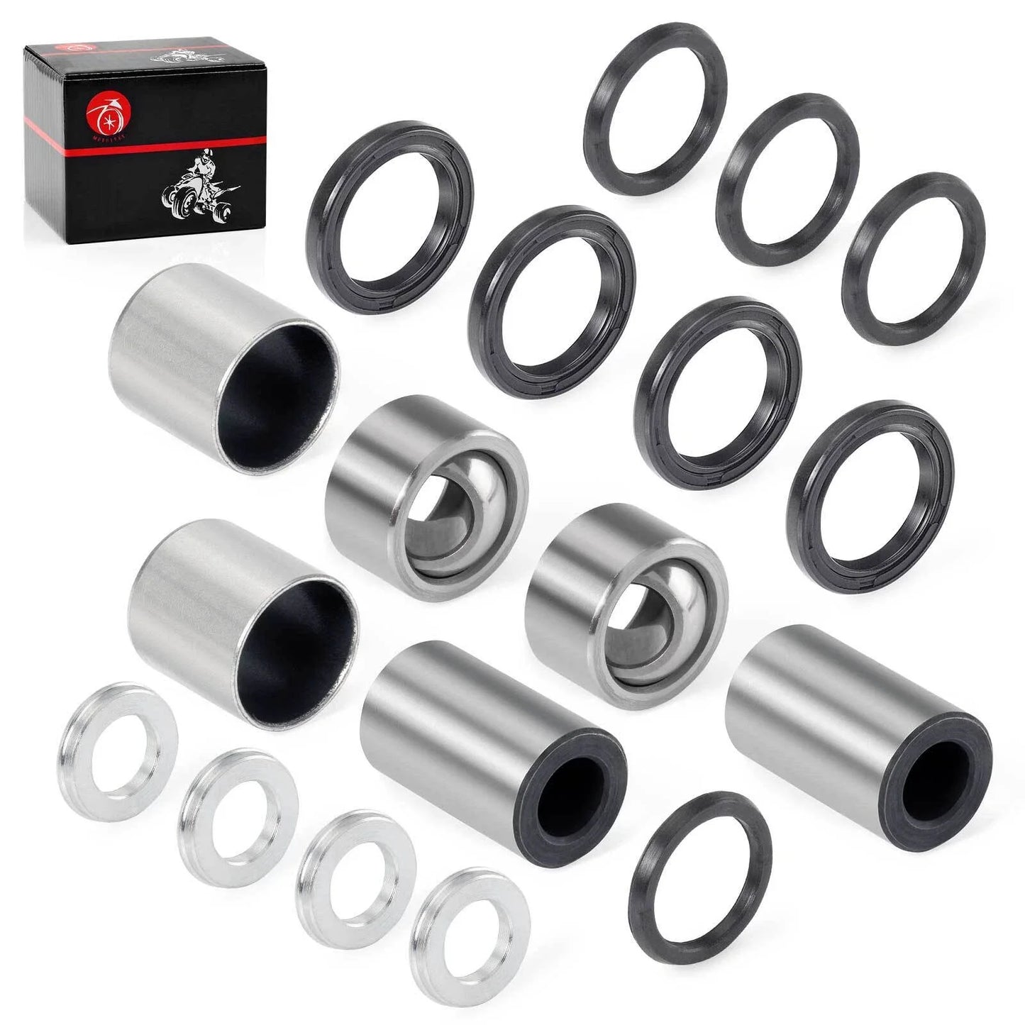 2x Front Shock Bushing Seal Kit for Honda Sportrax 400 TRX400EX TRX 400EX (1999–2004)