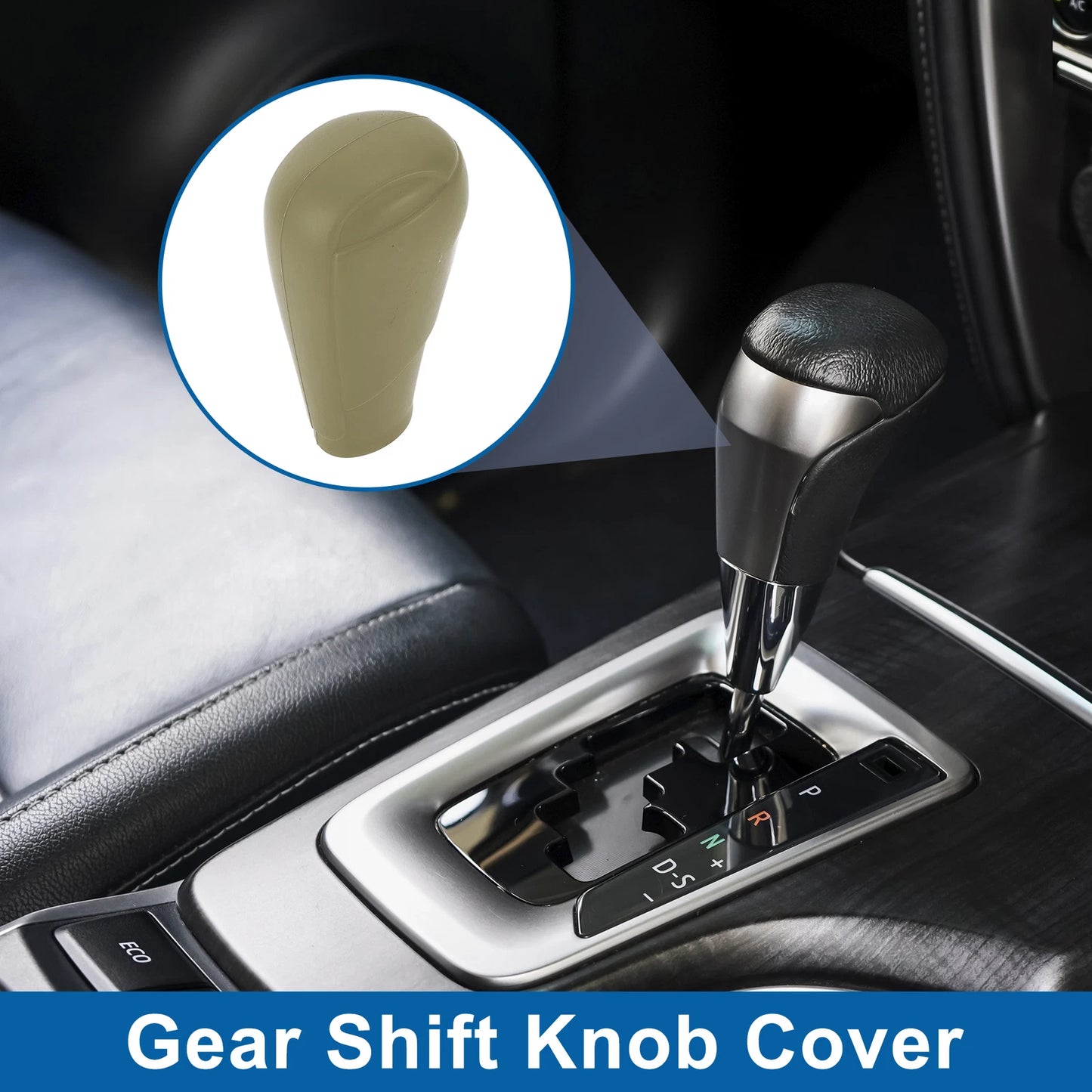 1 Pc Automatic Gear Shift Knob Cover Silicone for Mazda 3 (2014–2019)