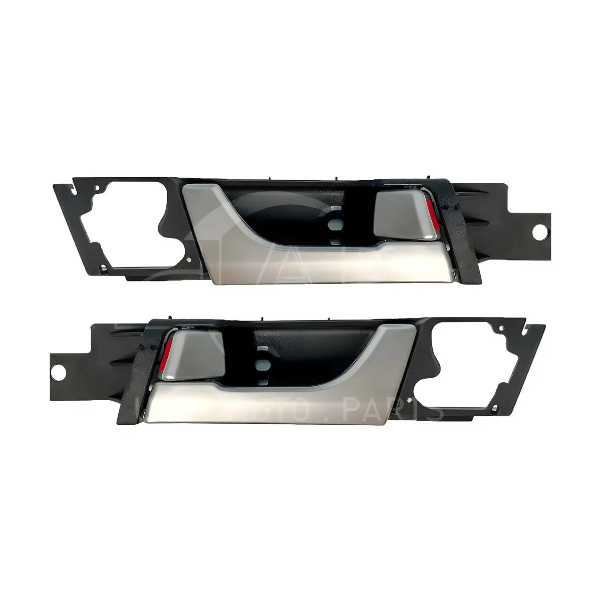 Set of 2 Inner Door Handles Silver for Holden Captiva CG7 (2006–2014)