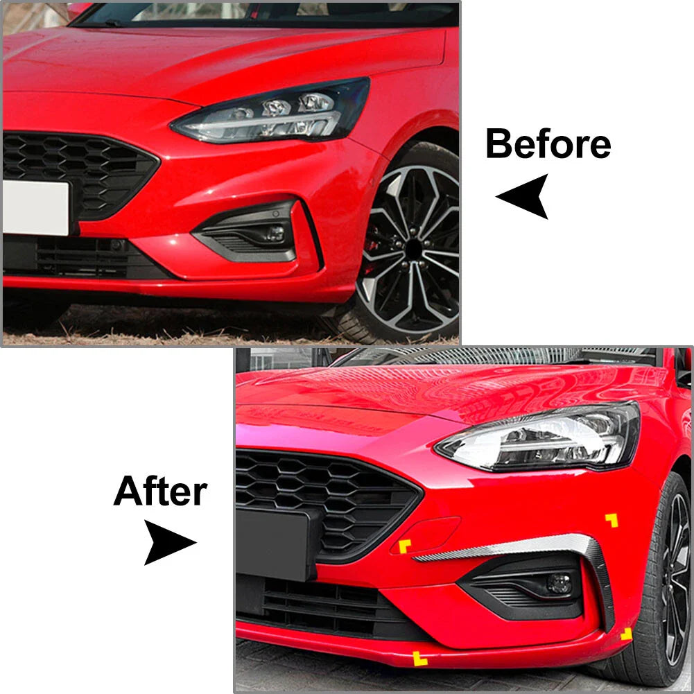 Front Bumper Side Splitter for Ford Focus MK4 ST Line (2019-2022)