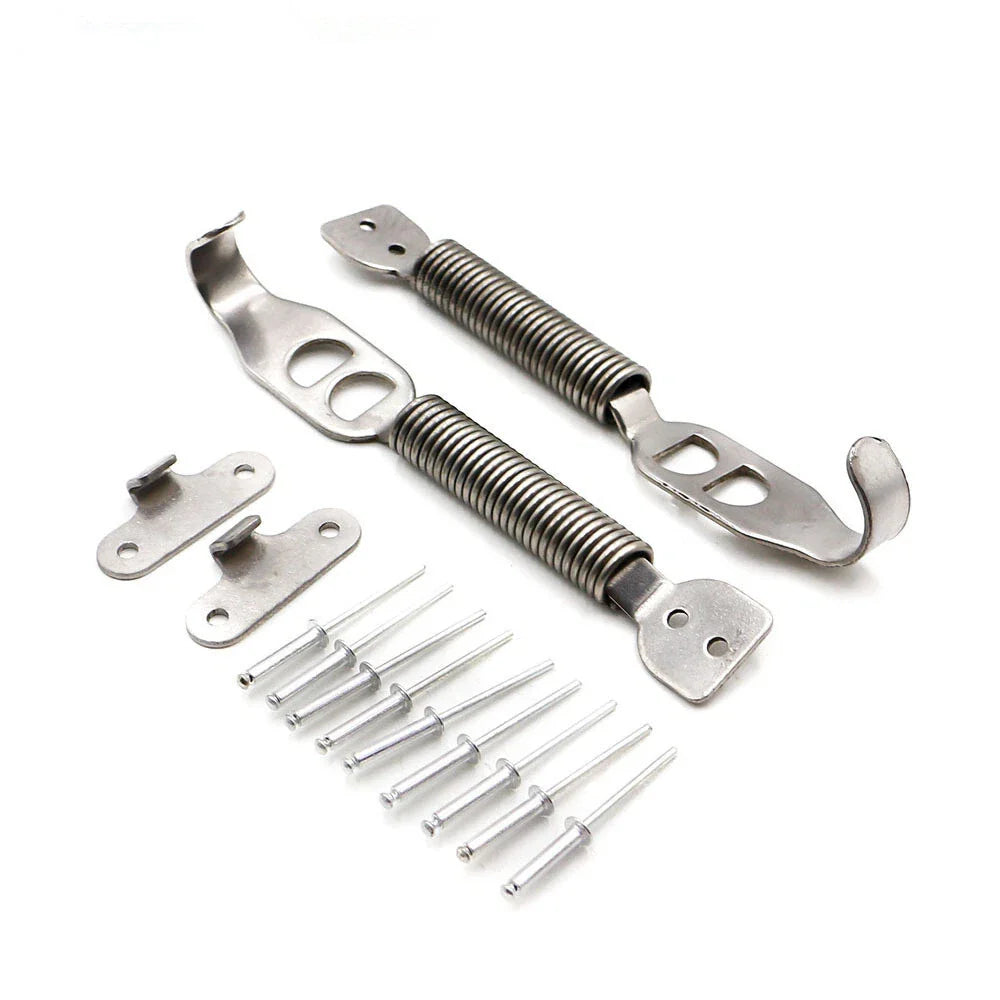 Aluminum Racing Mount Bonnet Hook Pin Lock Latch Fastener for Car