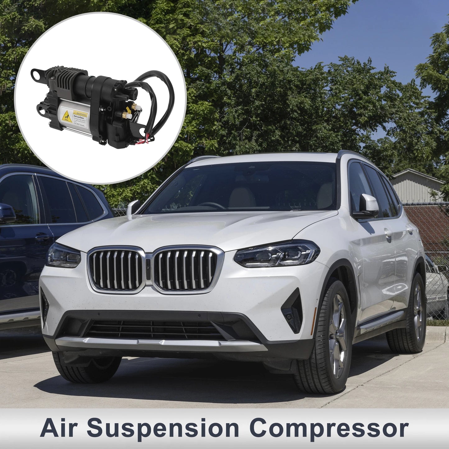 Air Suspension Compressor for Porsche Panamera (2010–2016) No. 97035815107