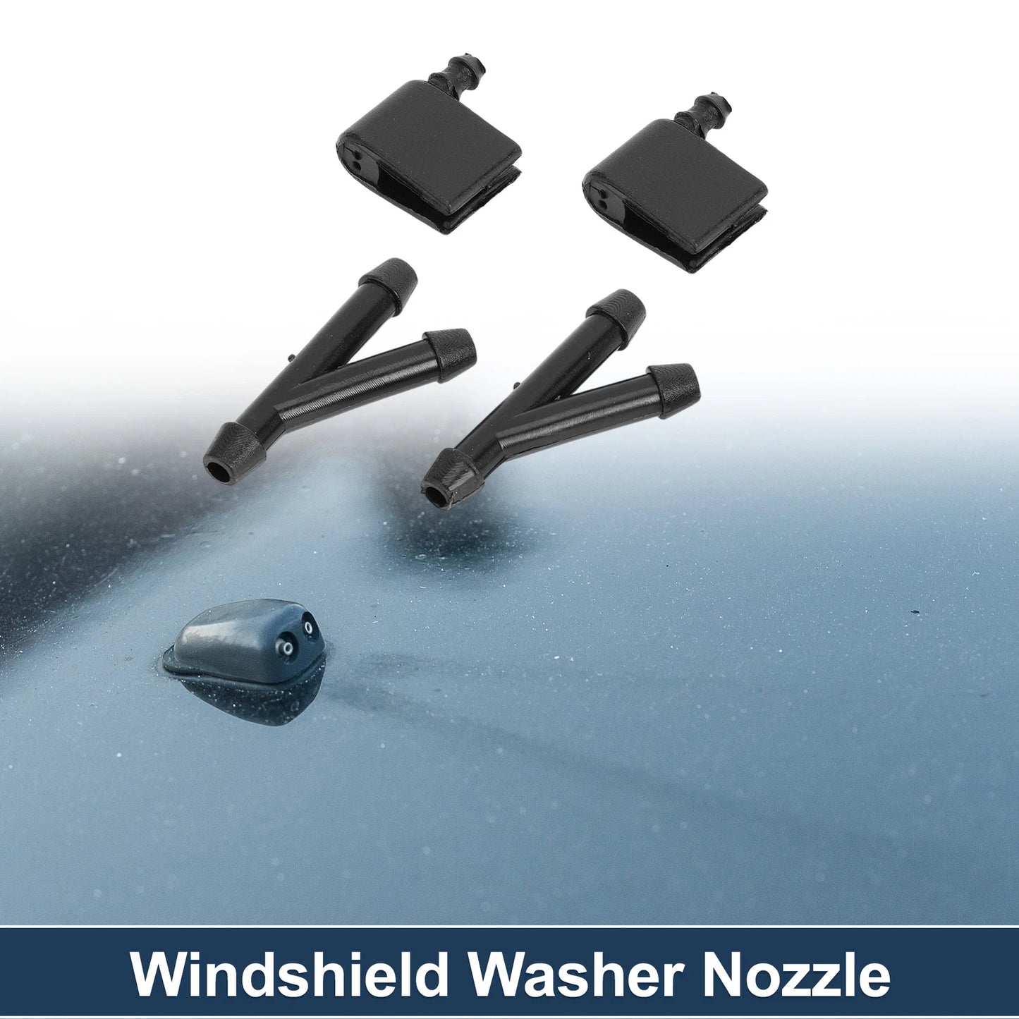 Windshield Washer Nozzle with Hose Connector for Mercedes-Benz Sprinter 4500 (2019–2023)