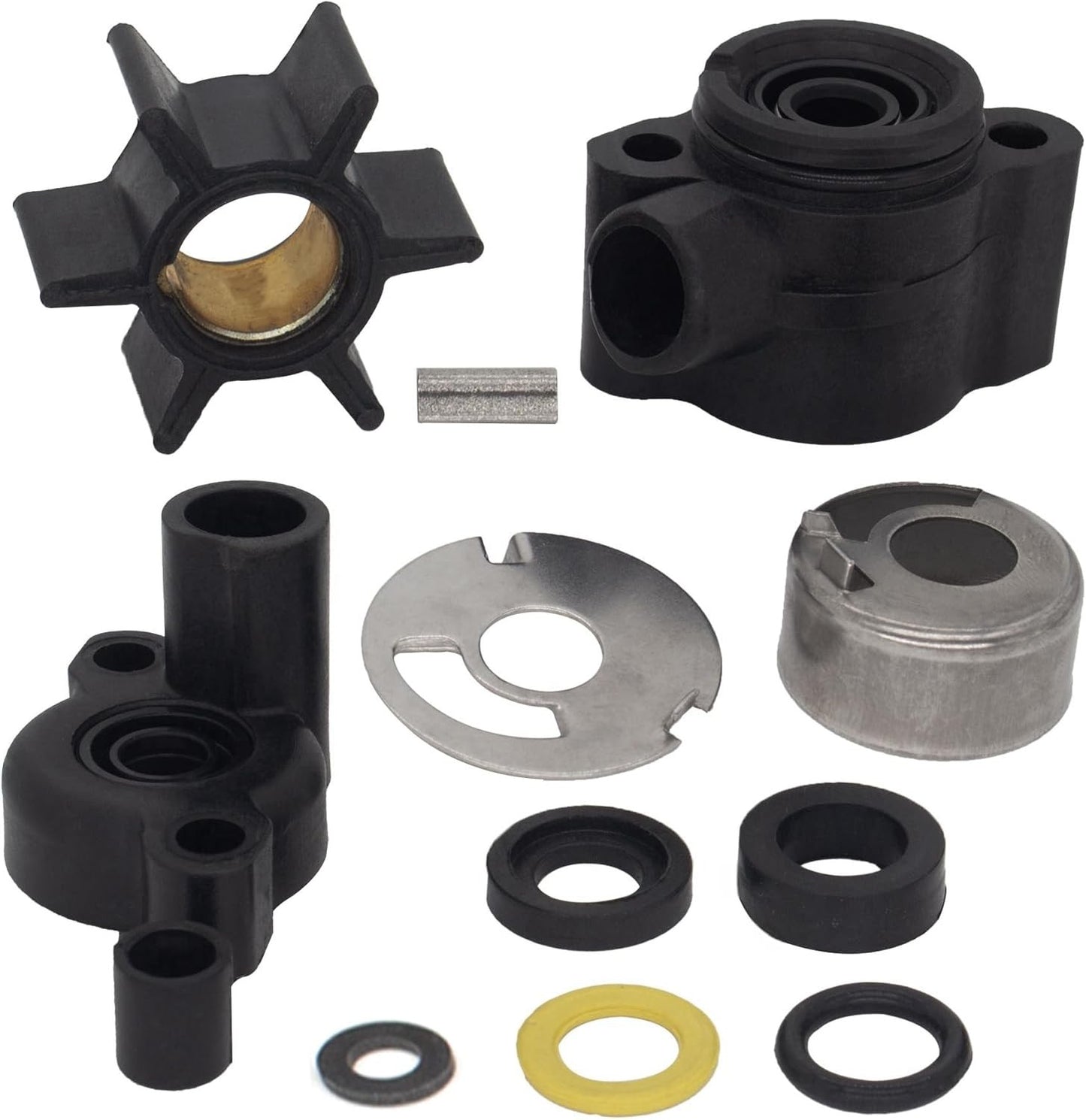 Water Pump Impeller Kit for Mercury 4-9.8 HP (Various Years)