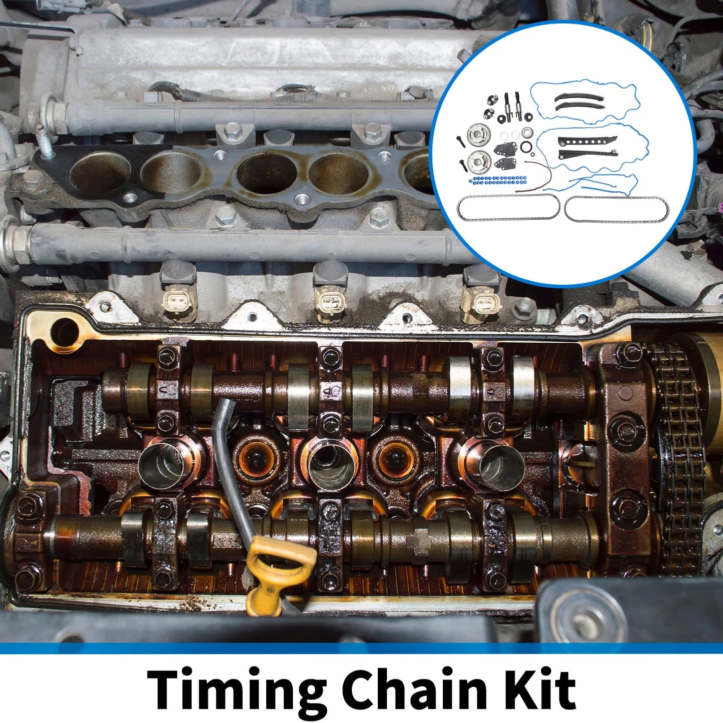 Timing Chain Kit No. 5L3Z6268A for Ford F150 F250 F350 (2005–2010) 5.4L