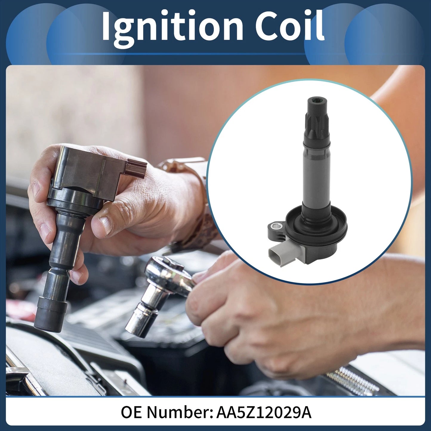 Ignition Coil Pack No.AA5Z12029A for Ford Edge (2007–2016)