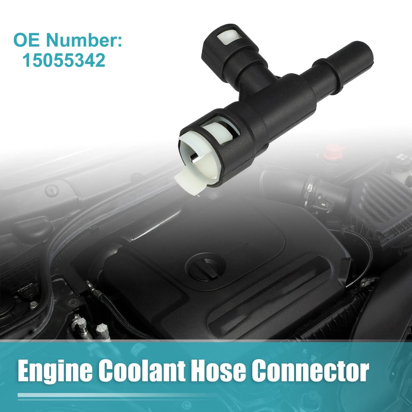 Engine Coolant Hose Connector No. 15055342 for Chevrolet Suburban 1500 (2000–2014)