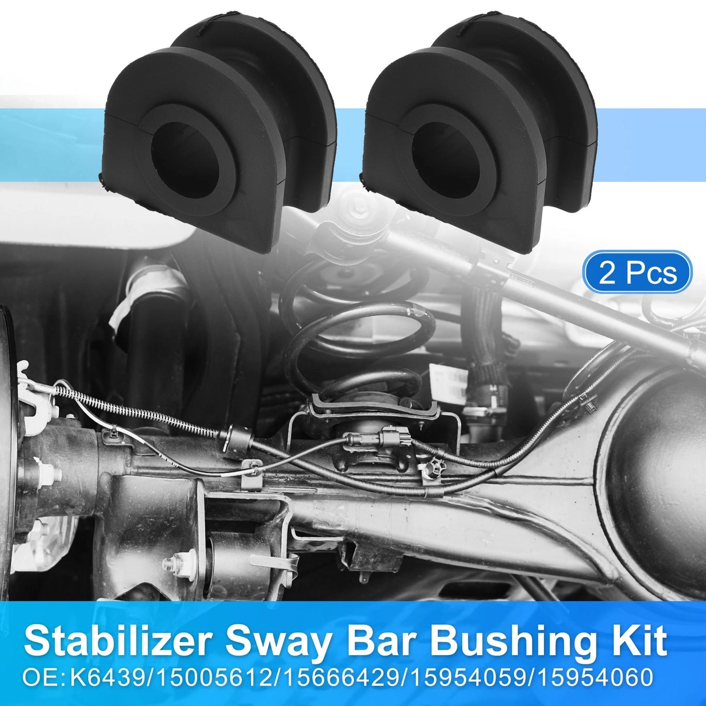 K6439 Sway Bar Bushing Kit for Chevrolet S10 RWD (1982–2003)