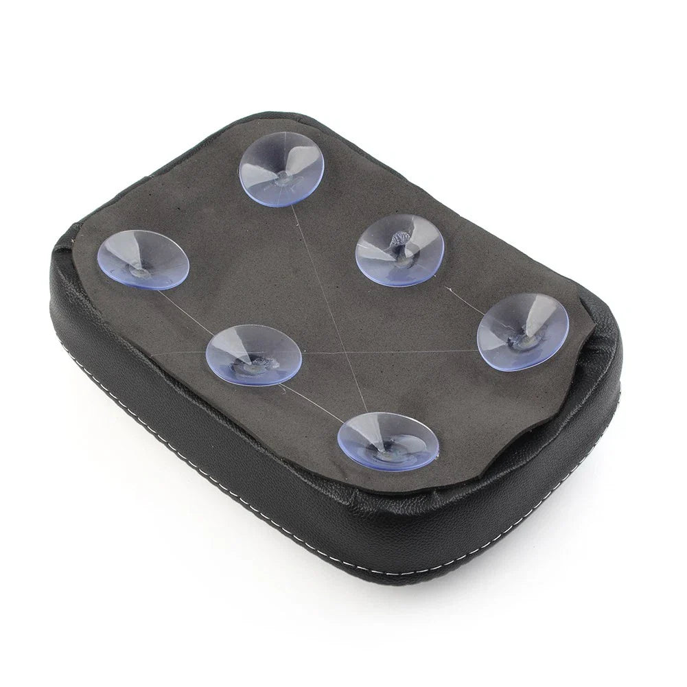 Rear Passenger Seat Pillion Pad with Suction Cups for Harley