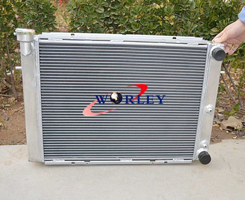 Aluminum Radiator + Fan for Holden Commodore VL RB30 ET (1986-1990)