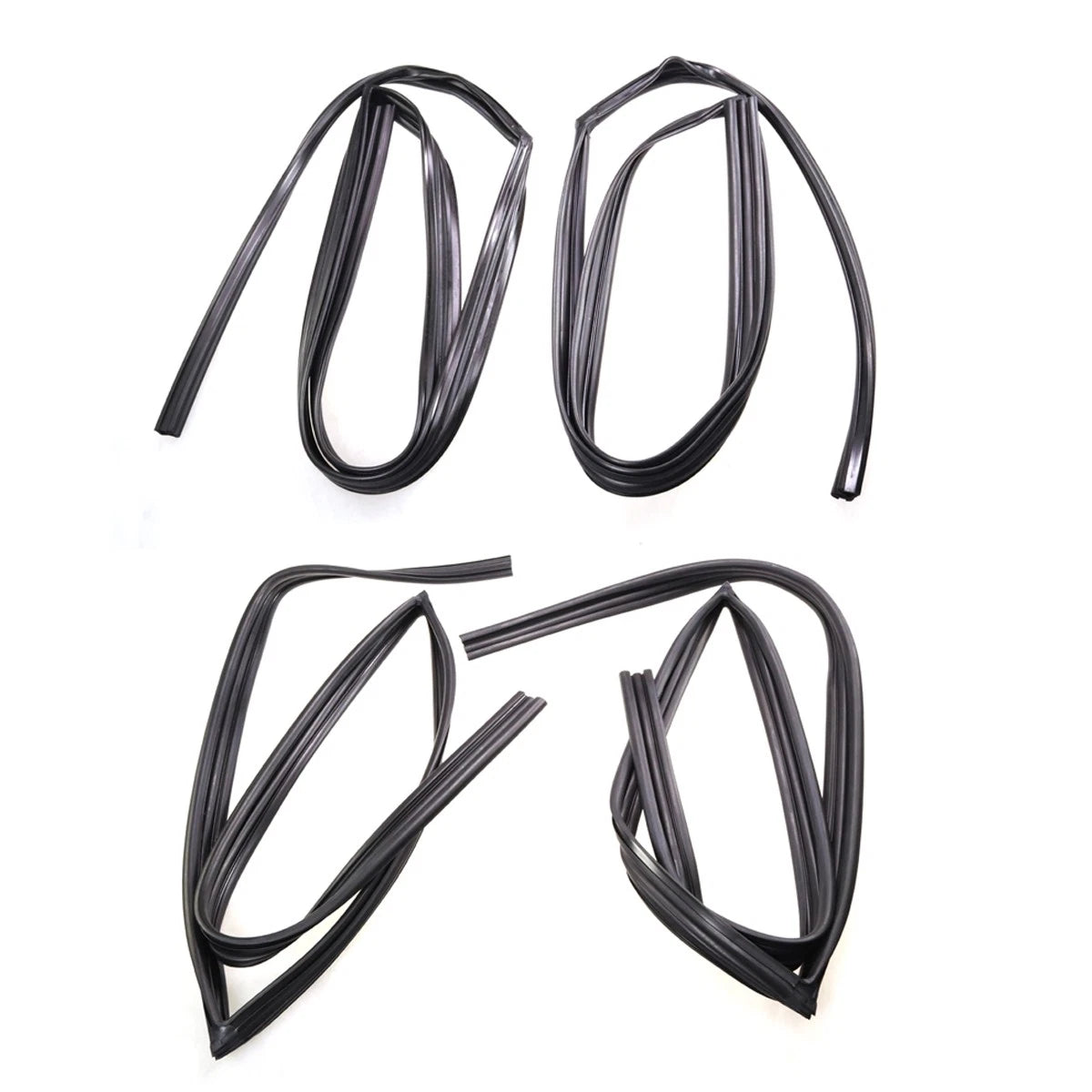 Set of 2 Door Glass Run Channels for Toyota Land Cruiser (1990–1997)