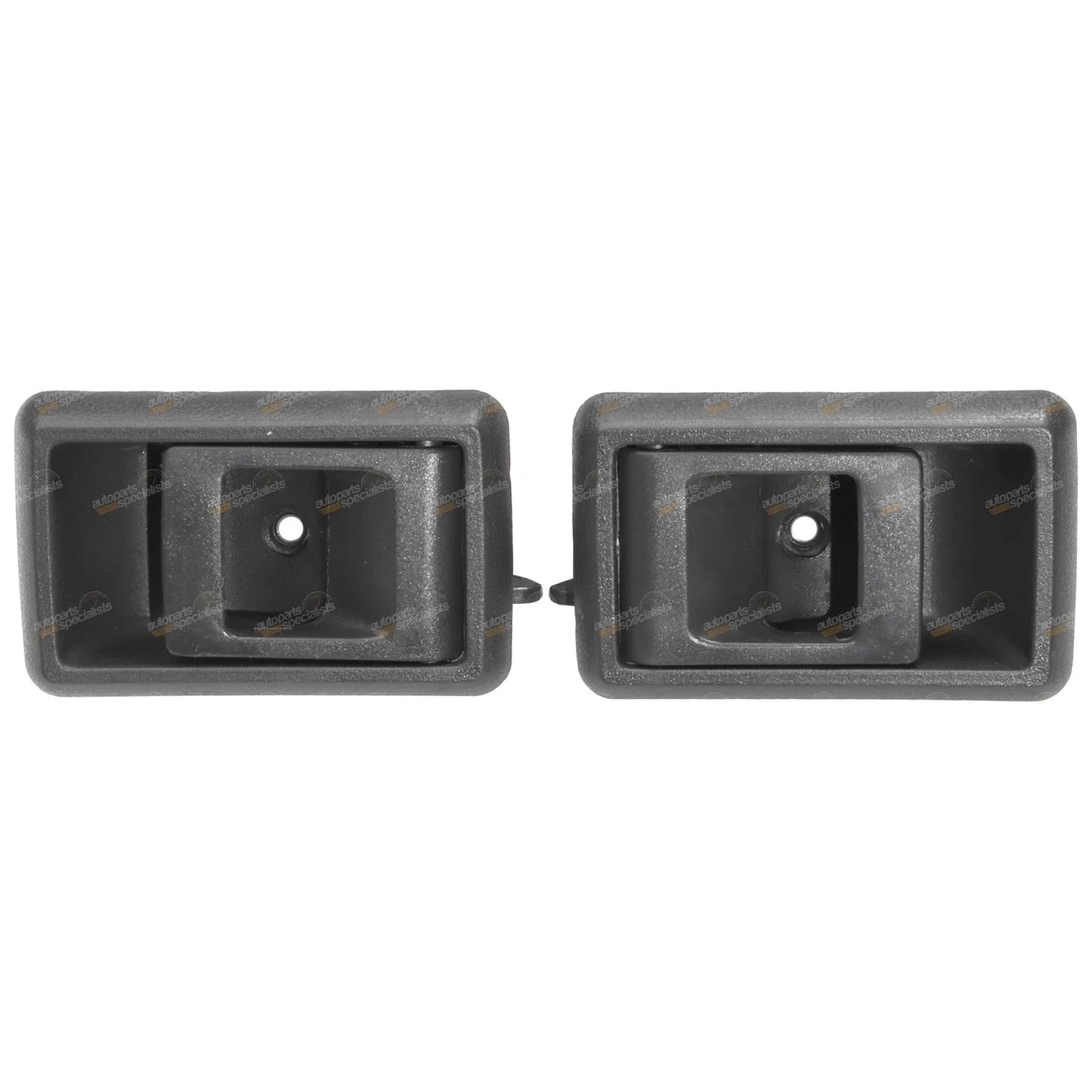LH+RH Inner Grey Door Handles / Pair / Toyota Hilux 4Runner Surf (1988–1997)