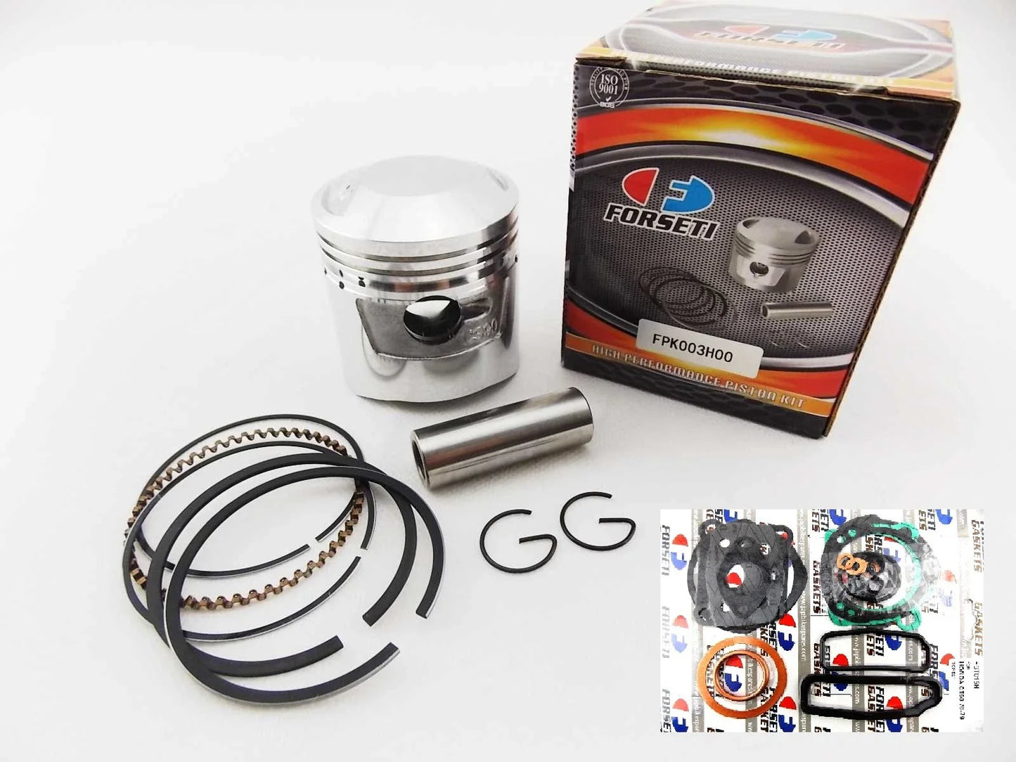 0.5mm O/S Piston Set & Gasket Kit for Honda CT90 (1966-1979)