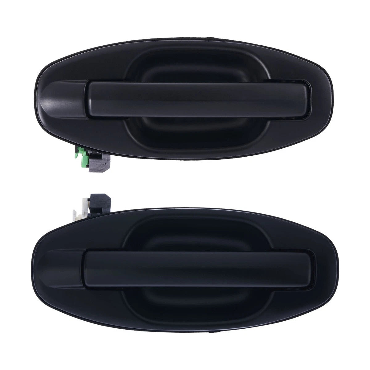 Set of 2 Outer Door Handles for Hyundai Santa Fe (2000–2005) Black