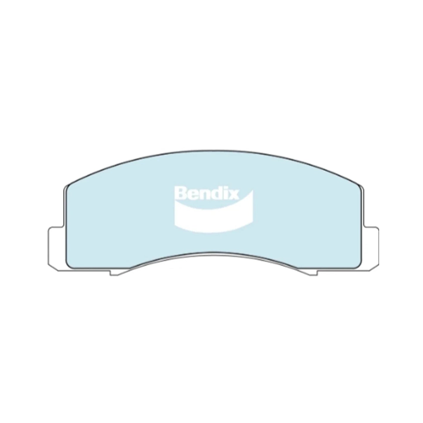 Front Disc Brake Pad Set for Toyota Camry (1987–1992)