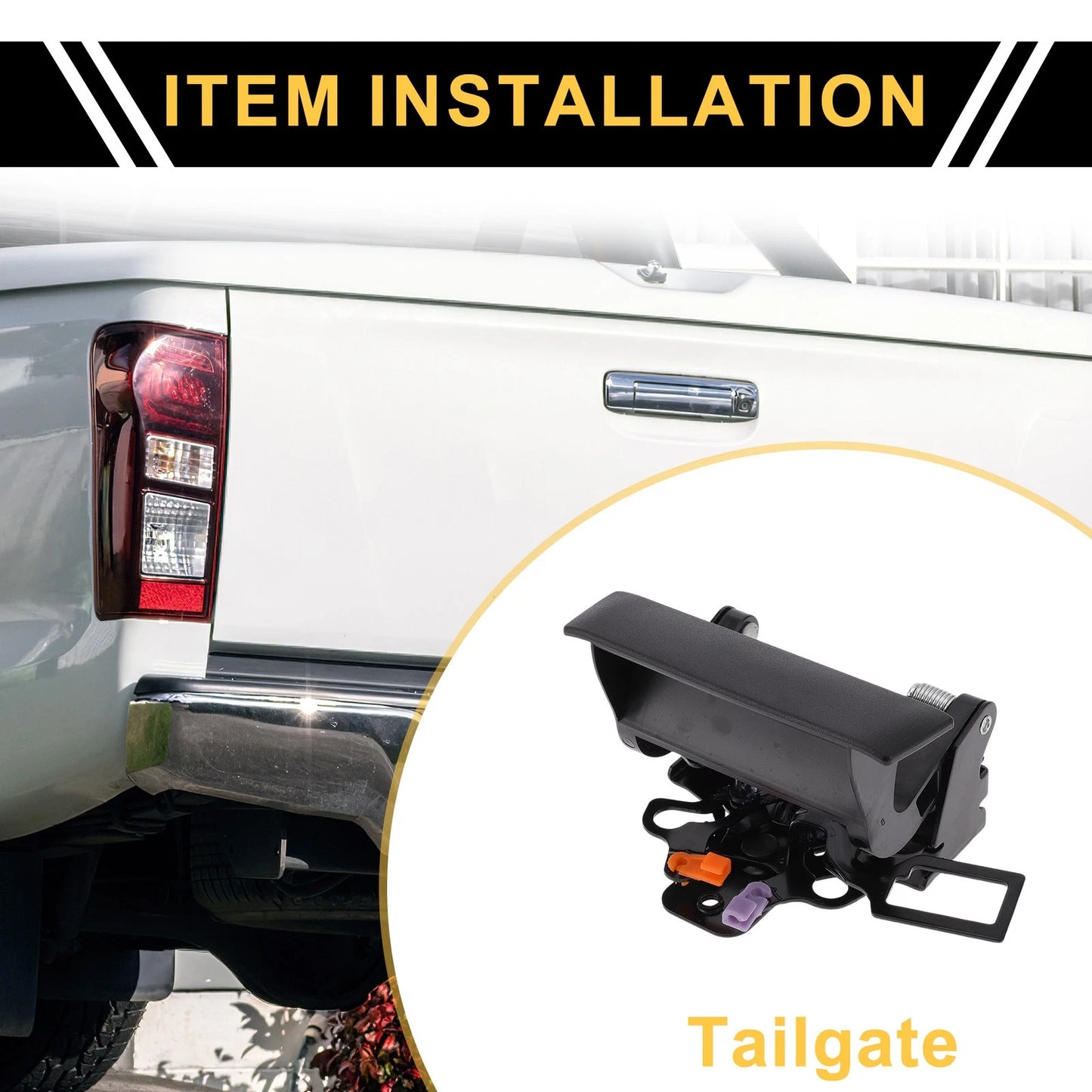 Liftgate Latch Tailgate Handle for Chevrolet Silverado 1500 (2007–2013) No.20928119