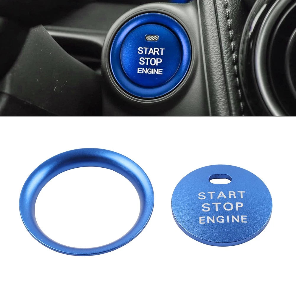 Red Engine Start Push Button Cover Trim for Mazda CX-5, Mazda 6 (2012–2020)