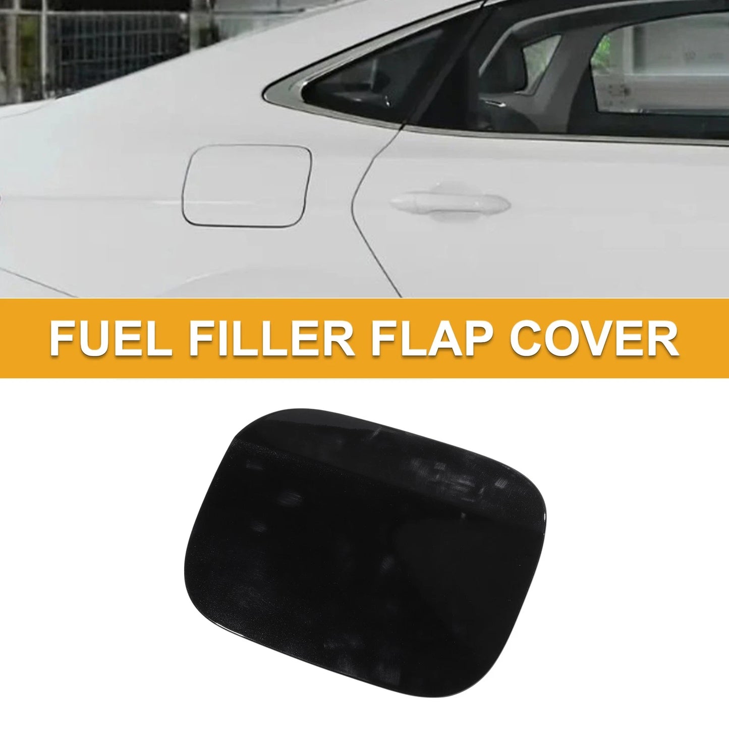 Fuel Tank Door Cap for Mercedes-Benz A180 (2019–2021) Clip Type No.A1777571800 Black