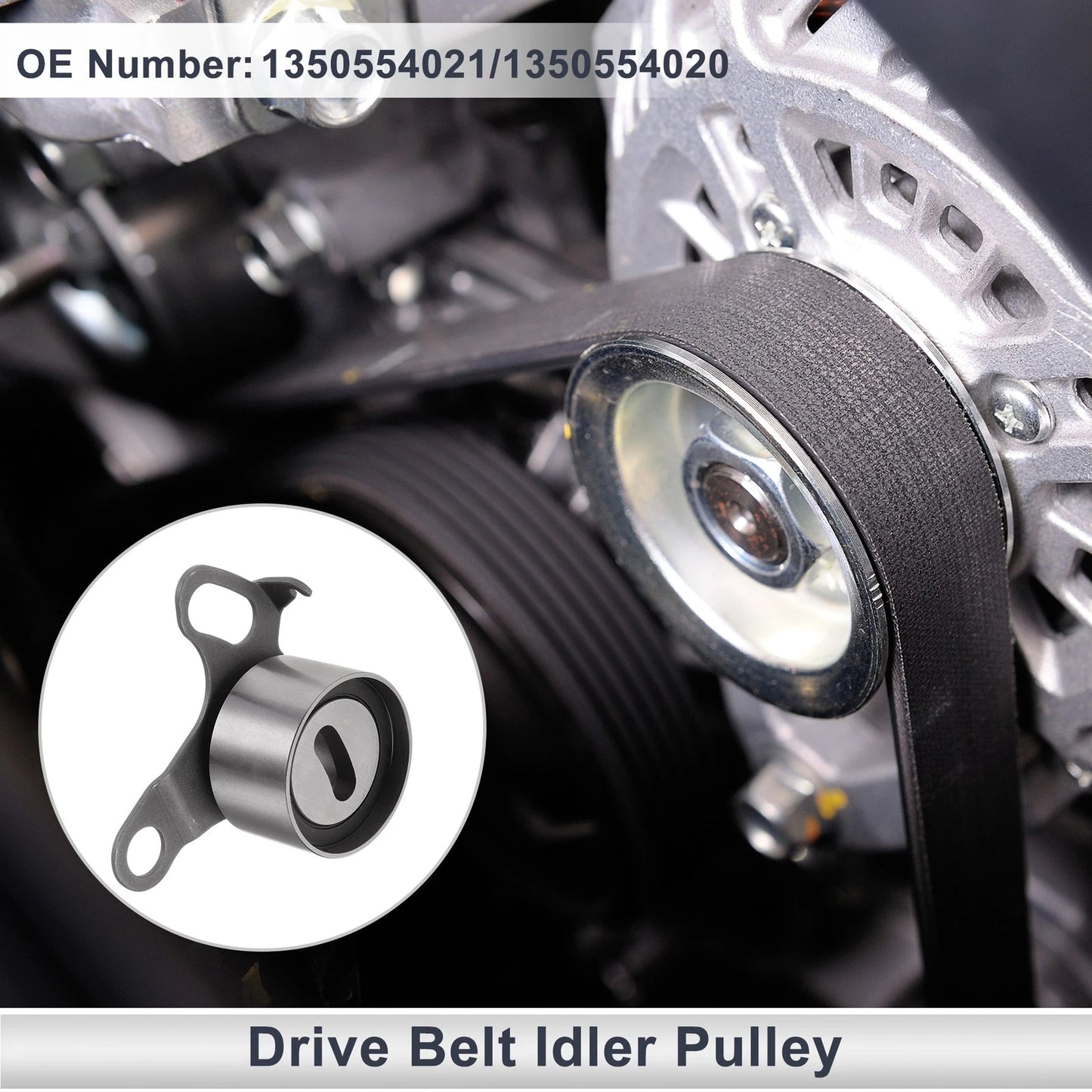 Drive Belt Idler Pulley for Toyota 4Runner (1989–1995) No. 1350554021