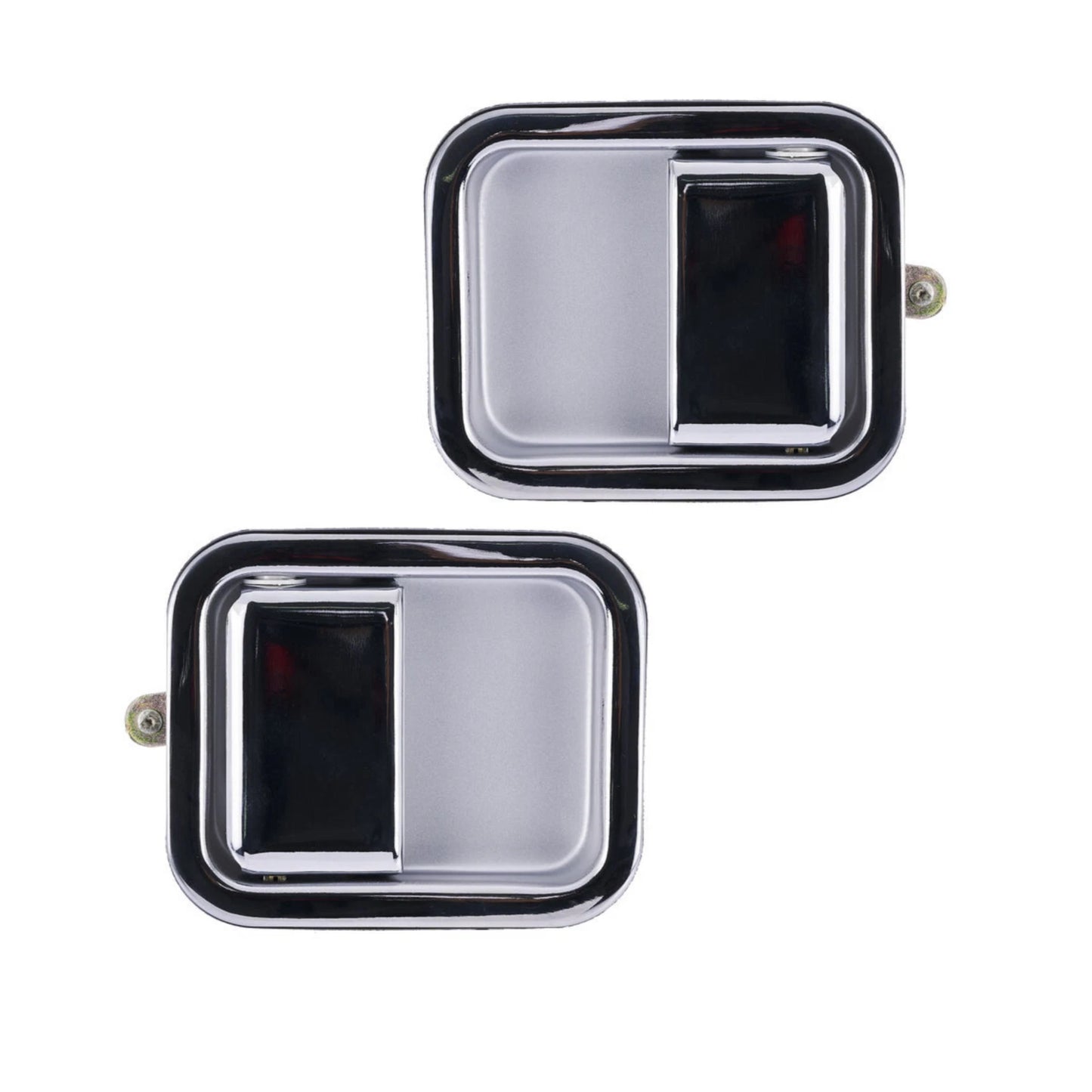 Set of 2 Chrome Outer Door Handles for Jeep Wrangler TJ (1996–2007)