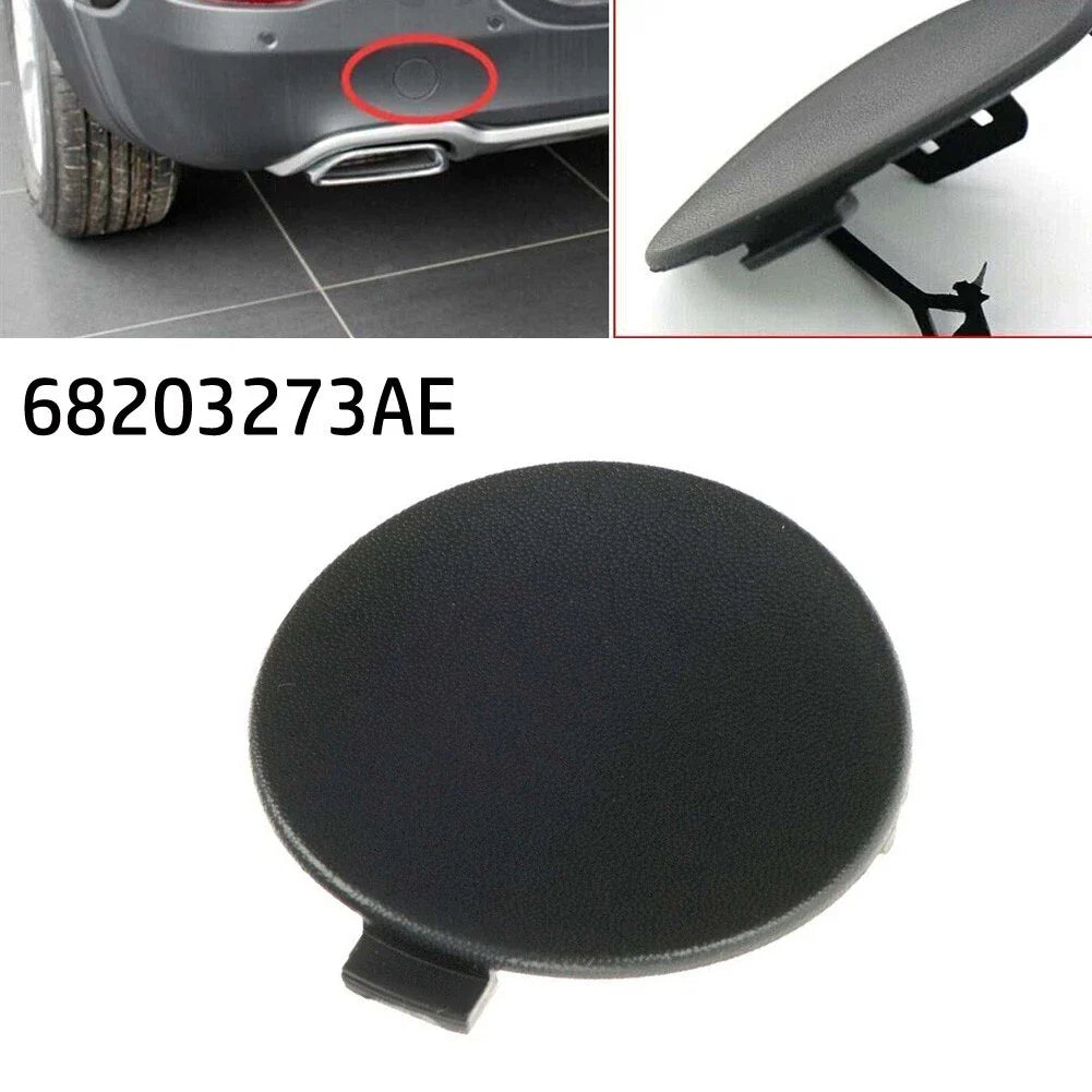 Rear Bumper Tow Hook Eye Cap-Covers for Jeep Cherokee (2014-2018)
