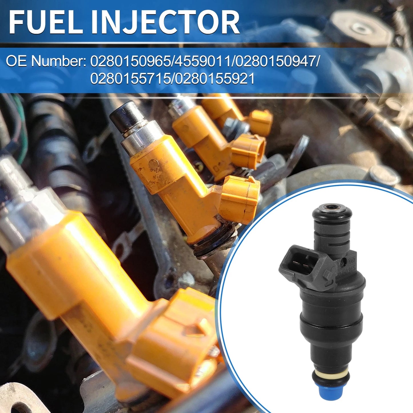 Fuel Injector No.0280150965/4559011 for Chevy Camaro 2.5L (1985–1986)