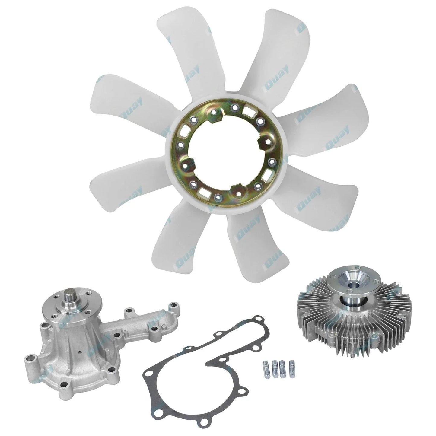 Water Pump Fan Clutch & Blade for Landcruiser PZJ70 PZJ73 3.5L 1PZ (1990-1993)