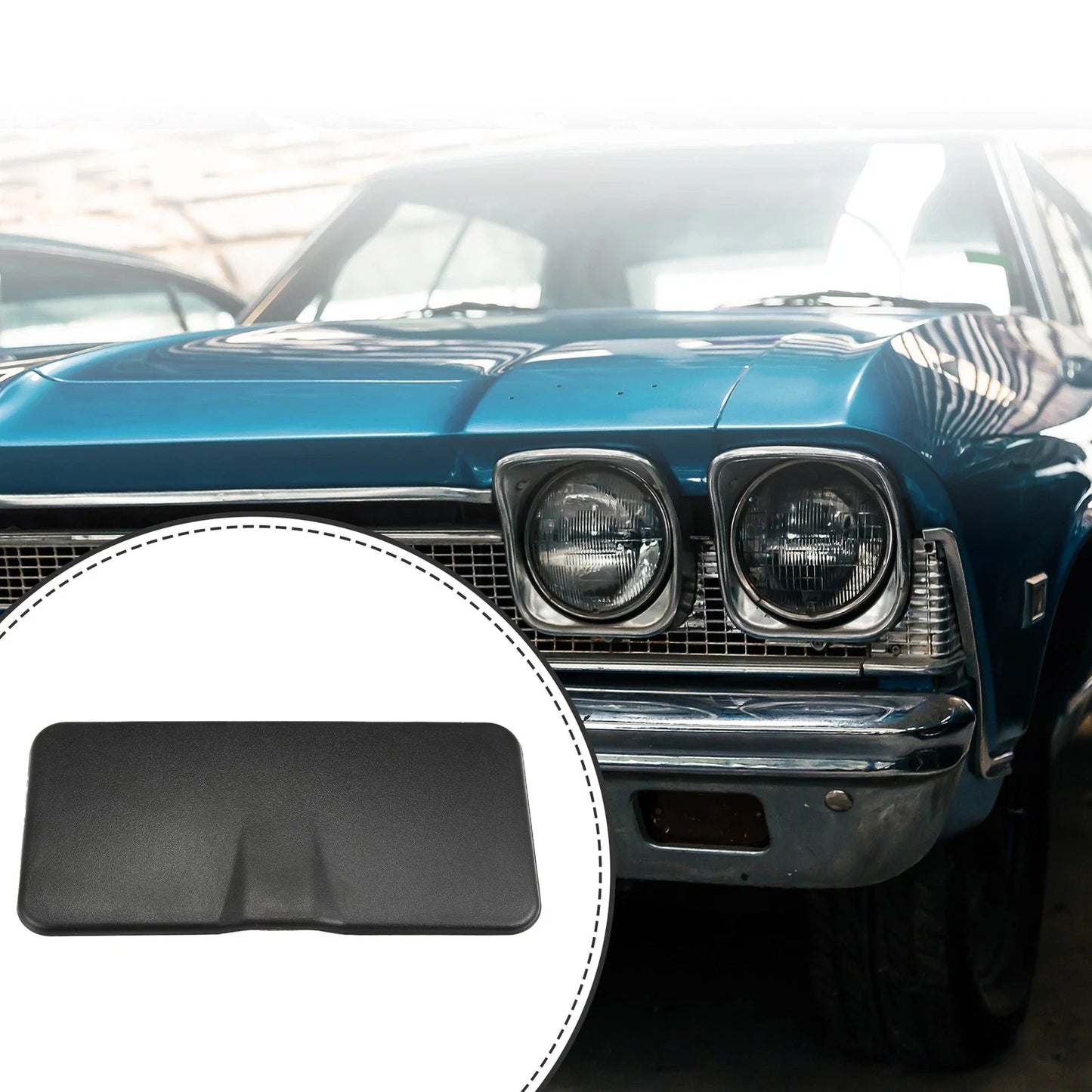 Car Sun Visor Vanity Mirror Cover for Chevrolet Corvette C6 (2005-2013)