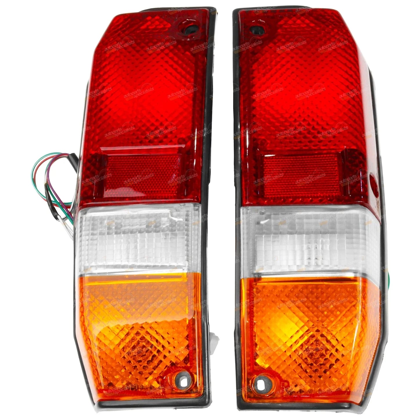 Pair Tail Lights for Toyota Landcruiser Bundera LJ70 LJ71 RJ70 (1985–1991)