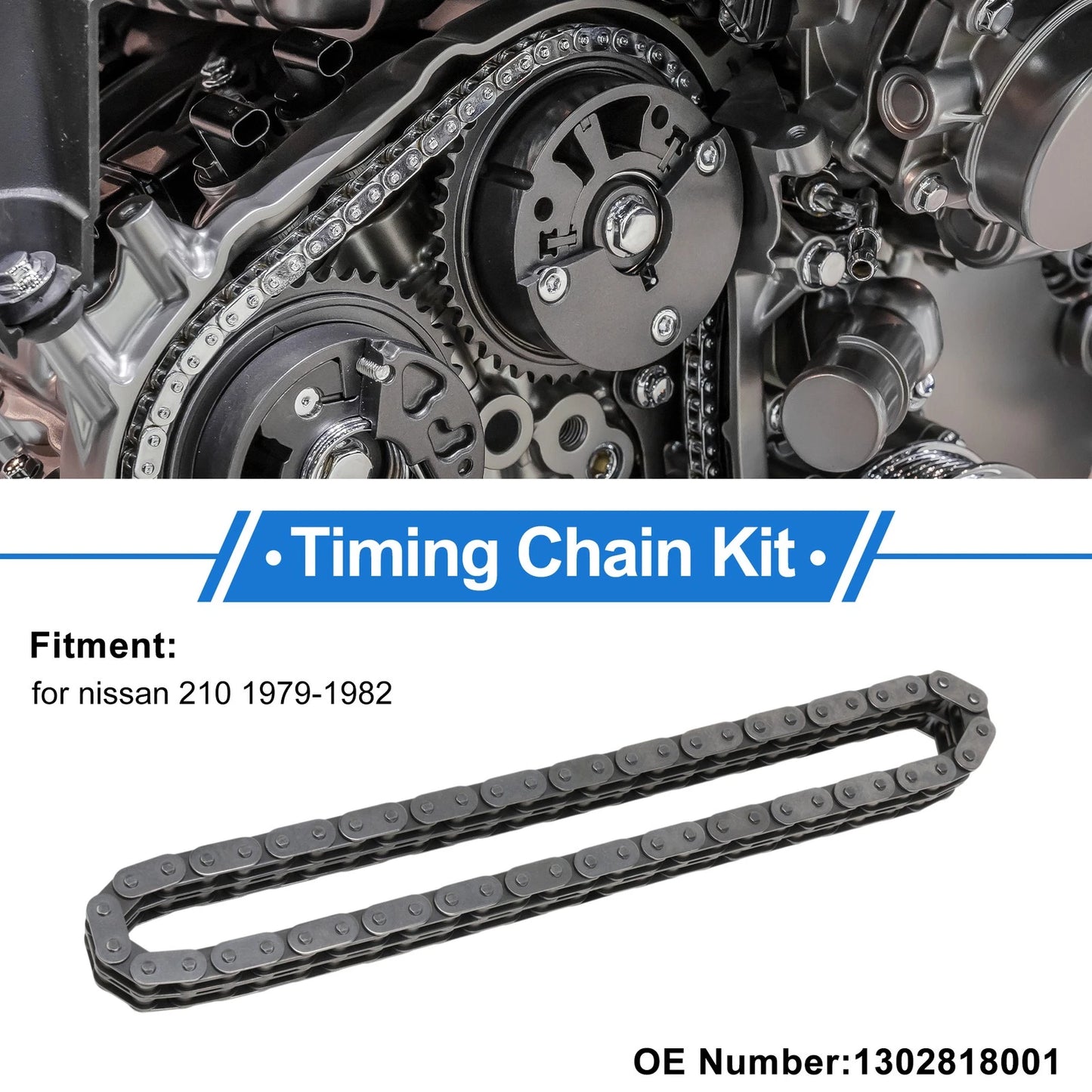 Timing Chain Kit for Nissan 1200 (1971–1973) No. 1302818001