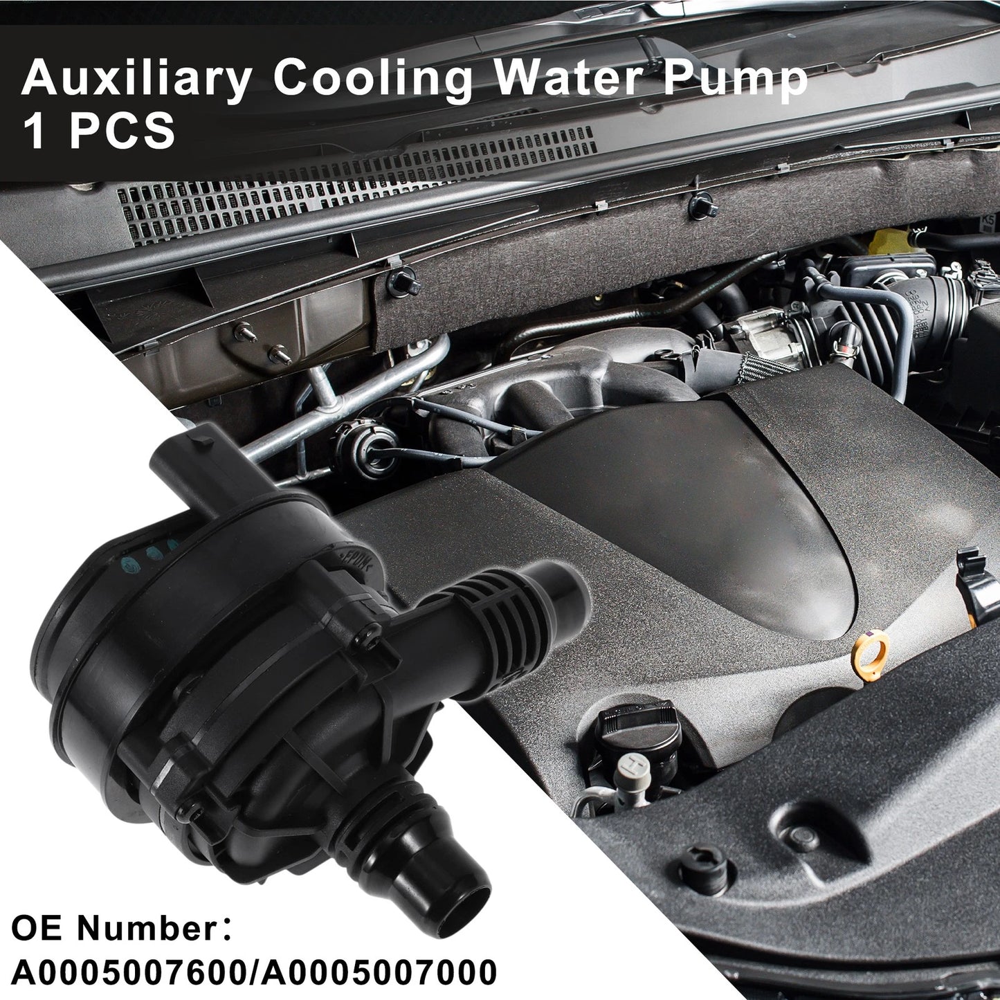 Auxiliary Cooling Water Pump for Mercedes-Benz C-Class (2019–2024) No.A0005007600