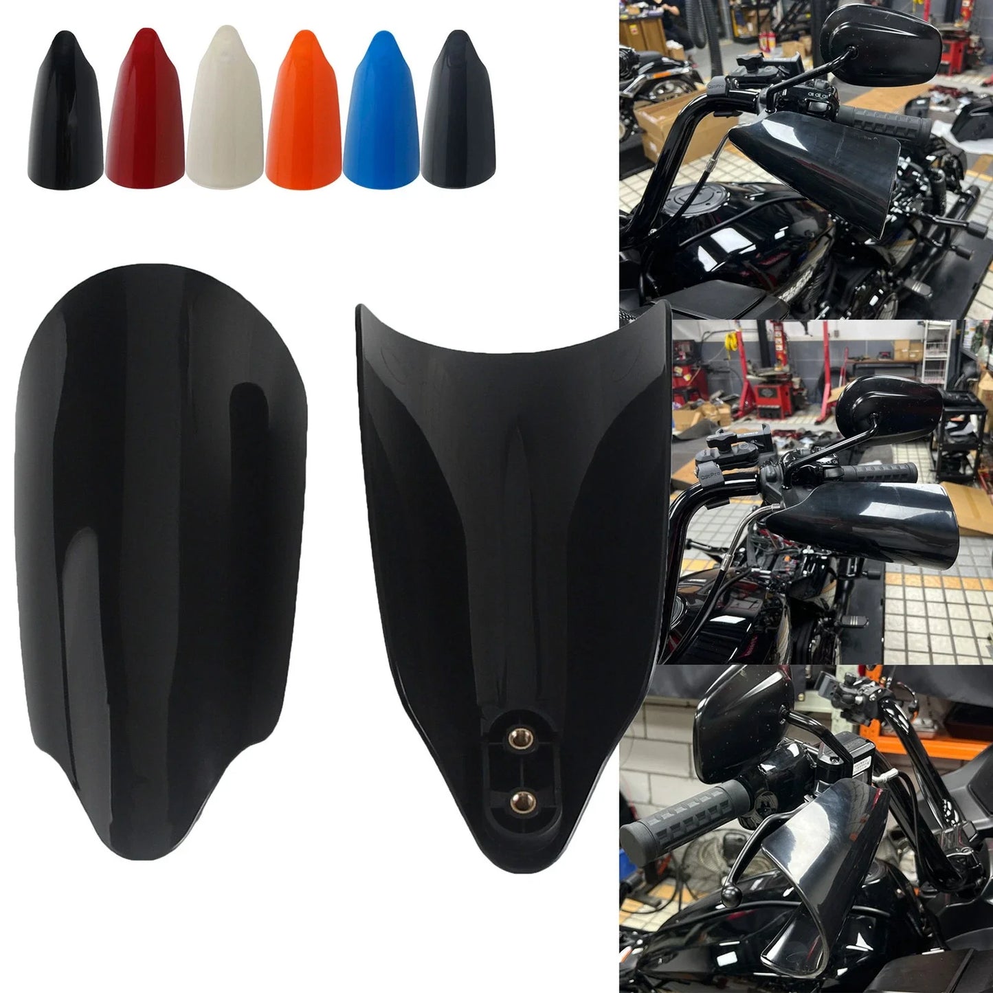 PP Plastic Handguard Kit for Harley Touring Street Glide Special FLHXS (2021-2023)