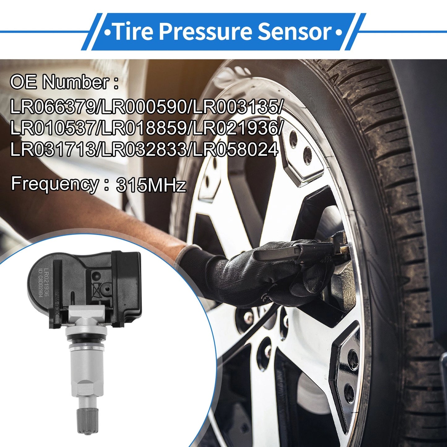 TPMS Sensor for Land Rover Range Rover Sport (2006–2015)