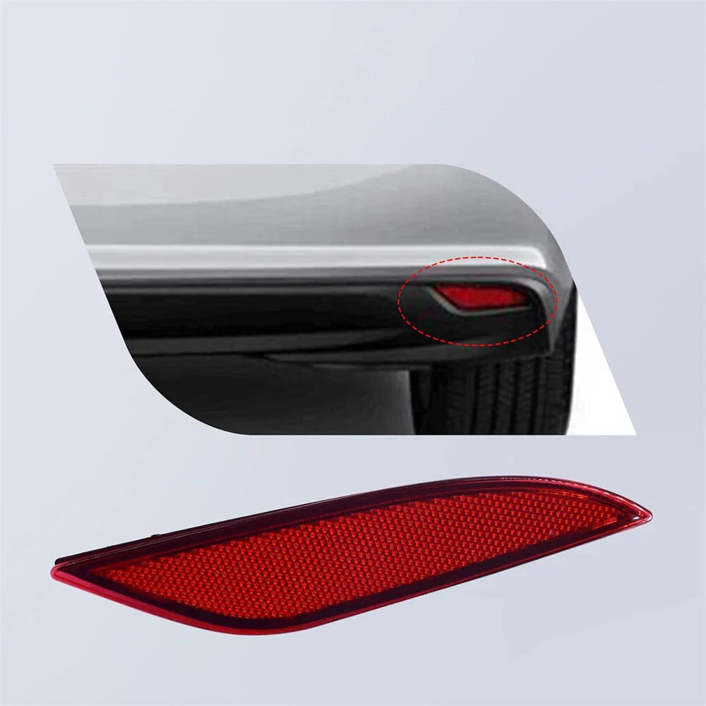 Rear Right Side Red Bumper Reflector for 2016-2022 Chevrolet Malibu