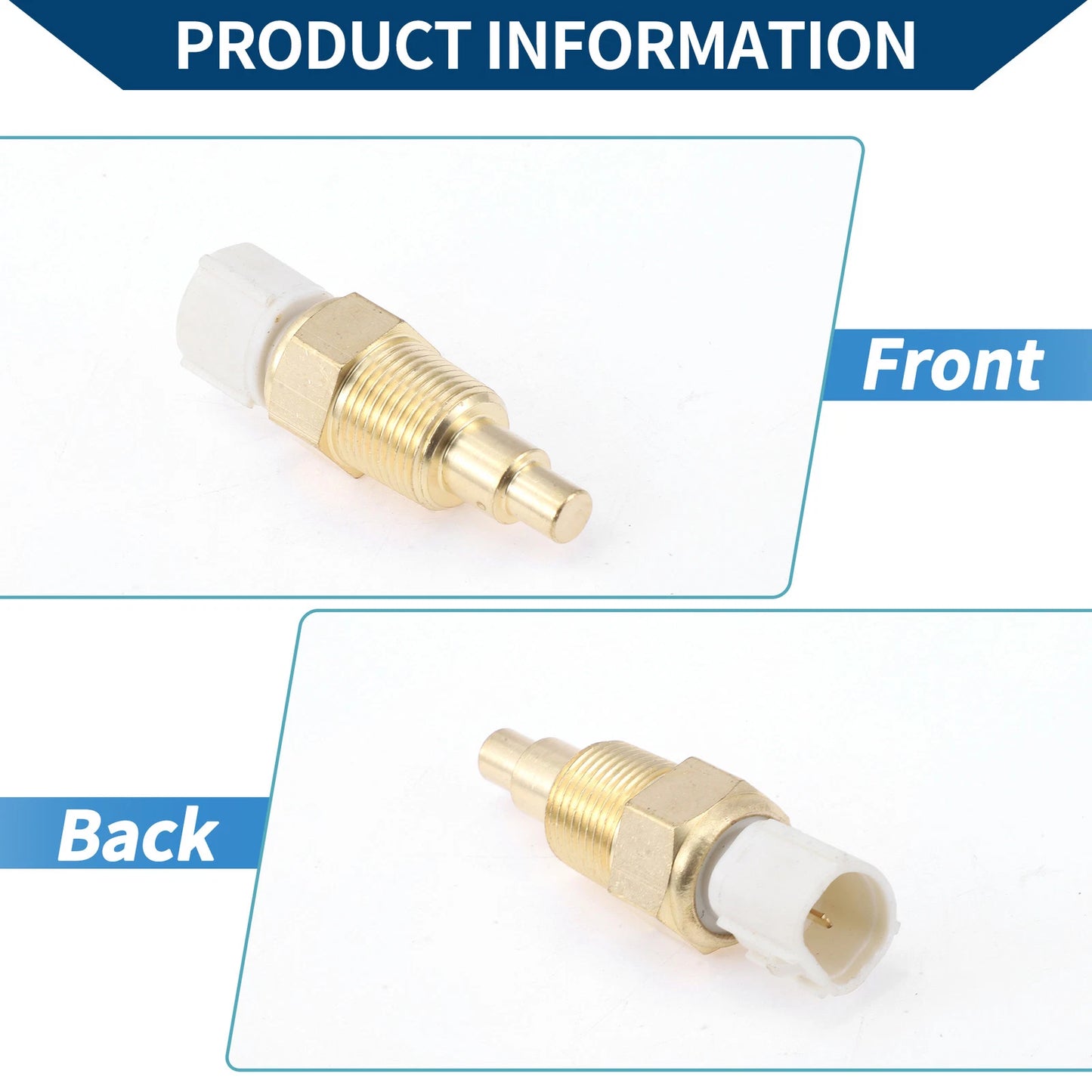 Engine Coolant Temperature Sensor MB568959 for Dodge Colt 100 (1989–1990)
