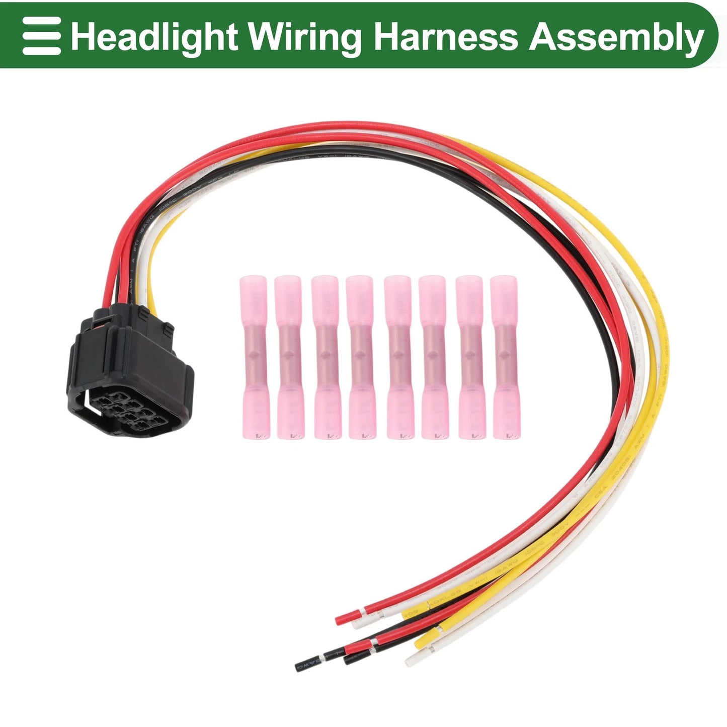 Headlight Wiring Harness Assembly for Honda Civic (2016–2023) No.61816850