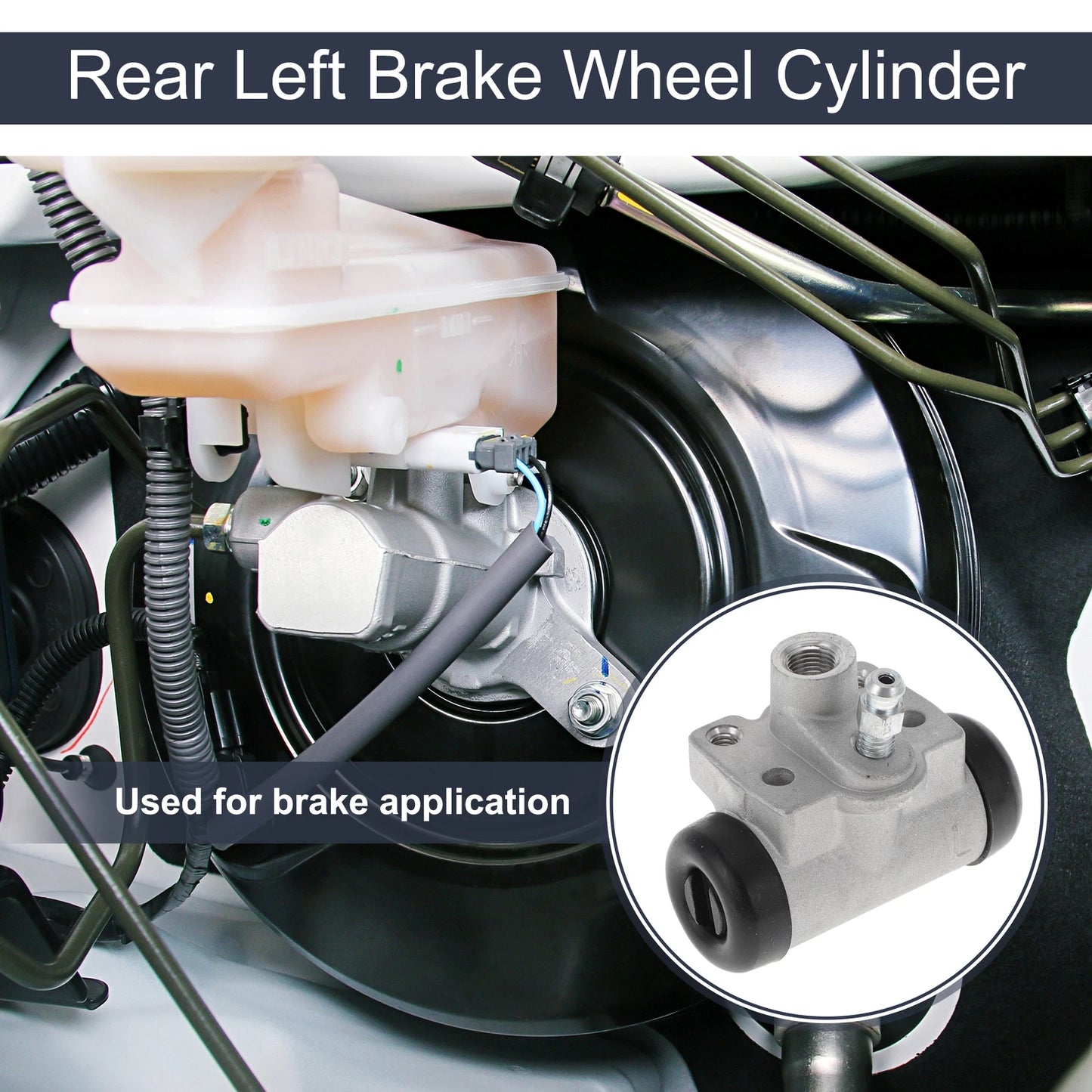 Rear Left Brake Wheel Cylinder No. 43301S04003 for Honda Accord (1990–1993)