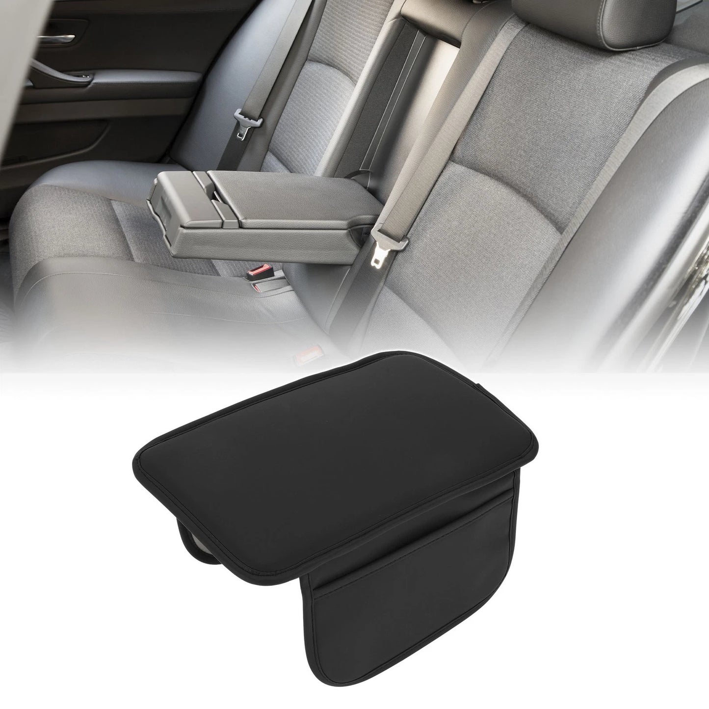 Center Console Cushion Pad - Black